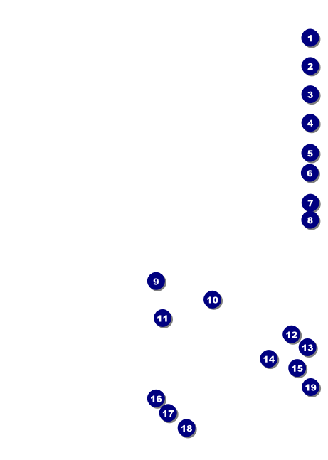 Champagne Bistro Club Flyer Front Field Markers