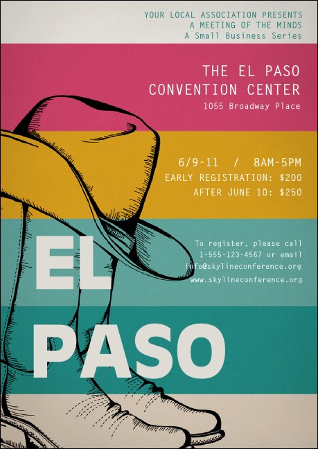El Paso Club Flyer