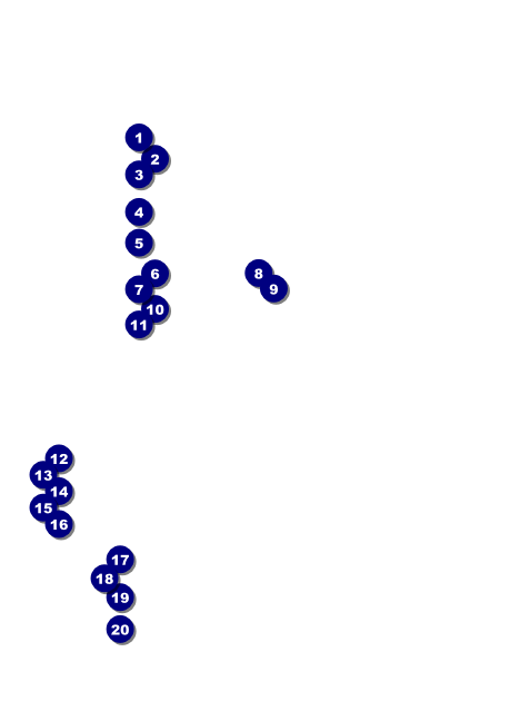 Rochester 2 Club Flyer Front Field Markers