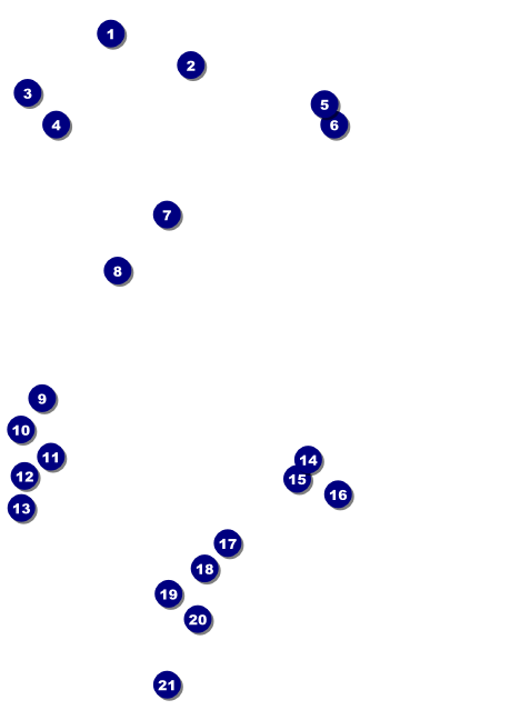 Billiards Club Flyer Front Field Markers